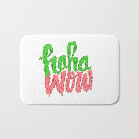 HAHA WOW Bath Mat