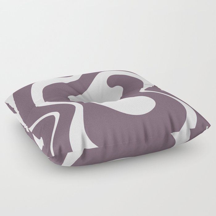Grape abstract Floor Pillow