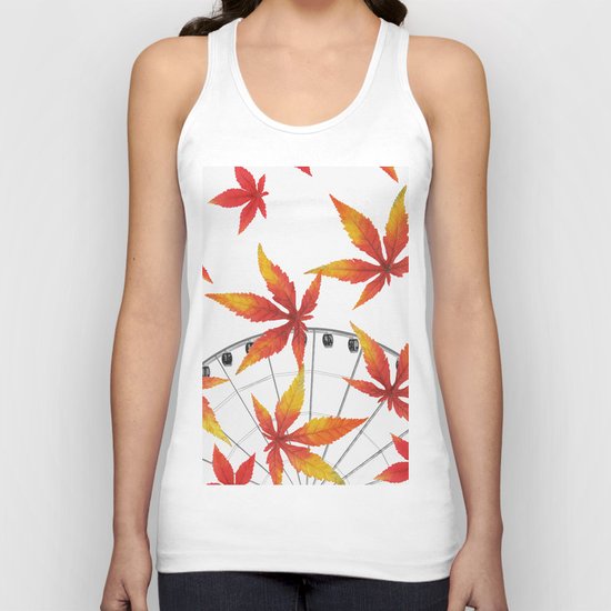AUTUMN Unisex Tank Top