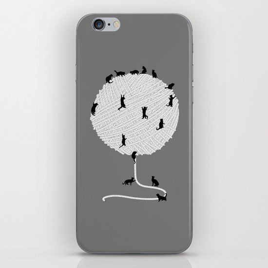 A Cats' Wandering Place iPhone & iPod Skin