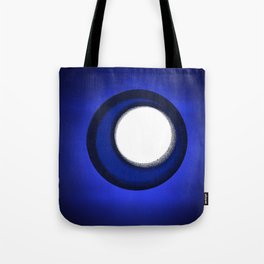 BLUE TEXTURE AND SHAPES Tote Bag