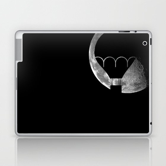 moon ballon Laptop & iPad Skin