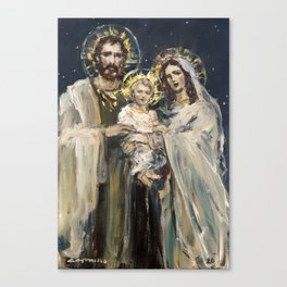 The Holy Family VI Canvas Print
