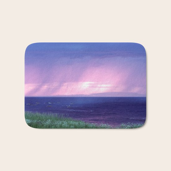 Purple Rain Bath Mat