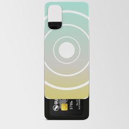 Sunset Vaporwave Bullseye Android Card Case