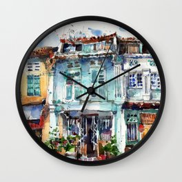 Clive Street, Little India, Singapore Wall Clock