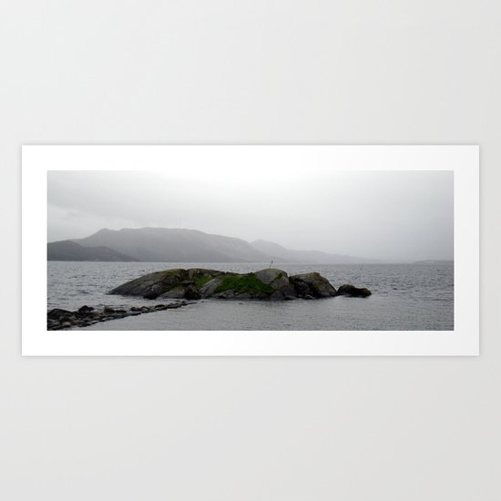 small island near stavanger, norway. Art Print