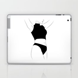 woman's silhouette 10 Laptop Skin