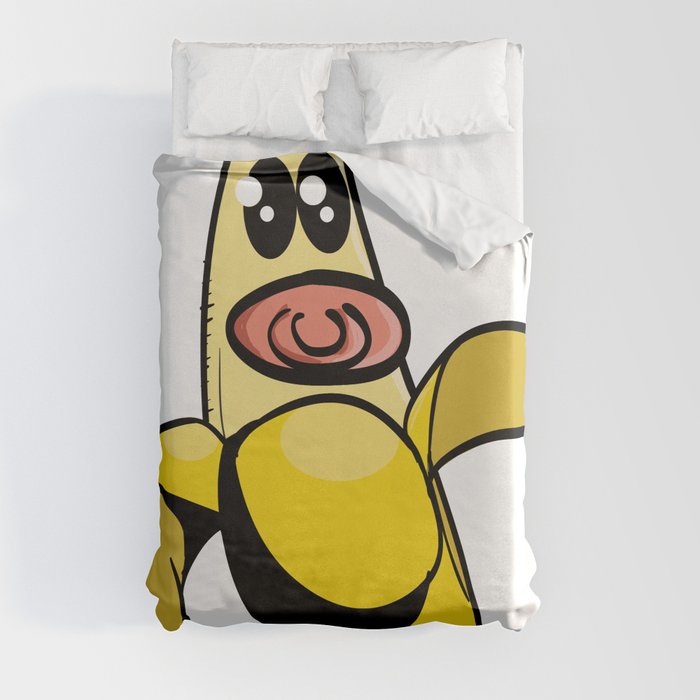 Baby Banana Duvet Cover