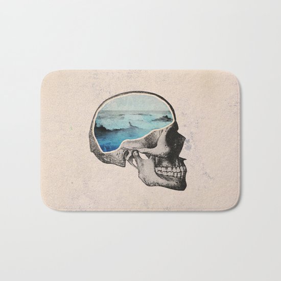 Brain Waves Bath Mat