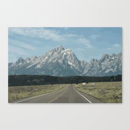 The Mountains are Calling Canvas Print