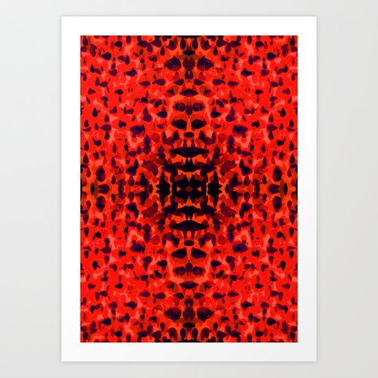 Red Petals Art Print