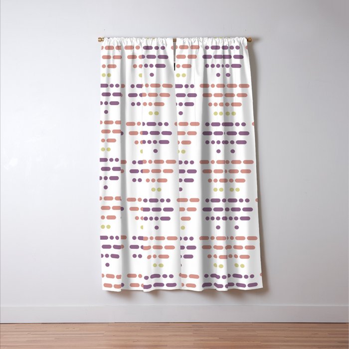 I Love You Morse Code Iv Blackout Curtain By Njmoxon Society6
