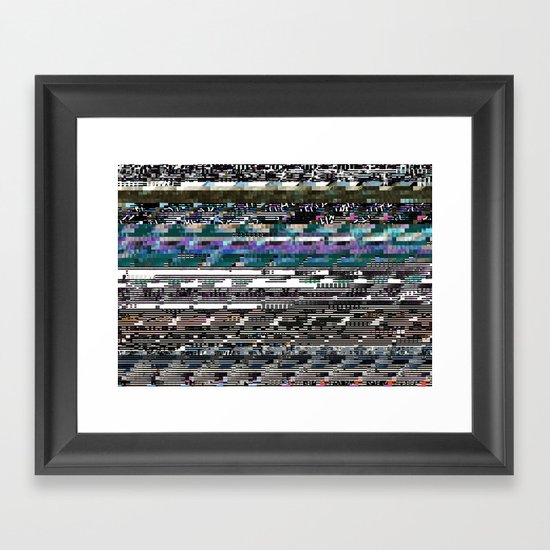 Error 8 Framed Art Print