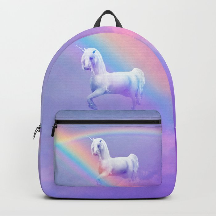 Unicorn and Rainbow Backpack