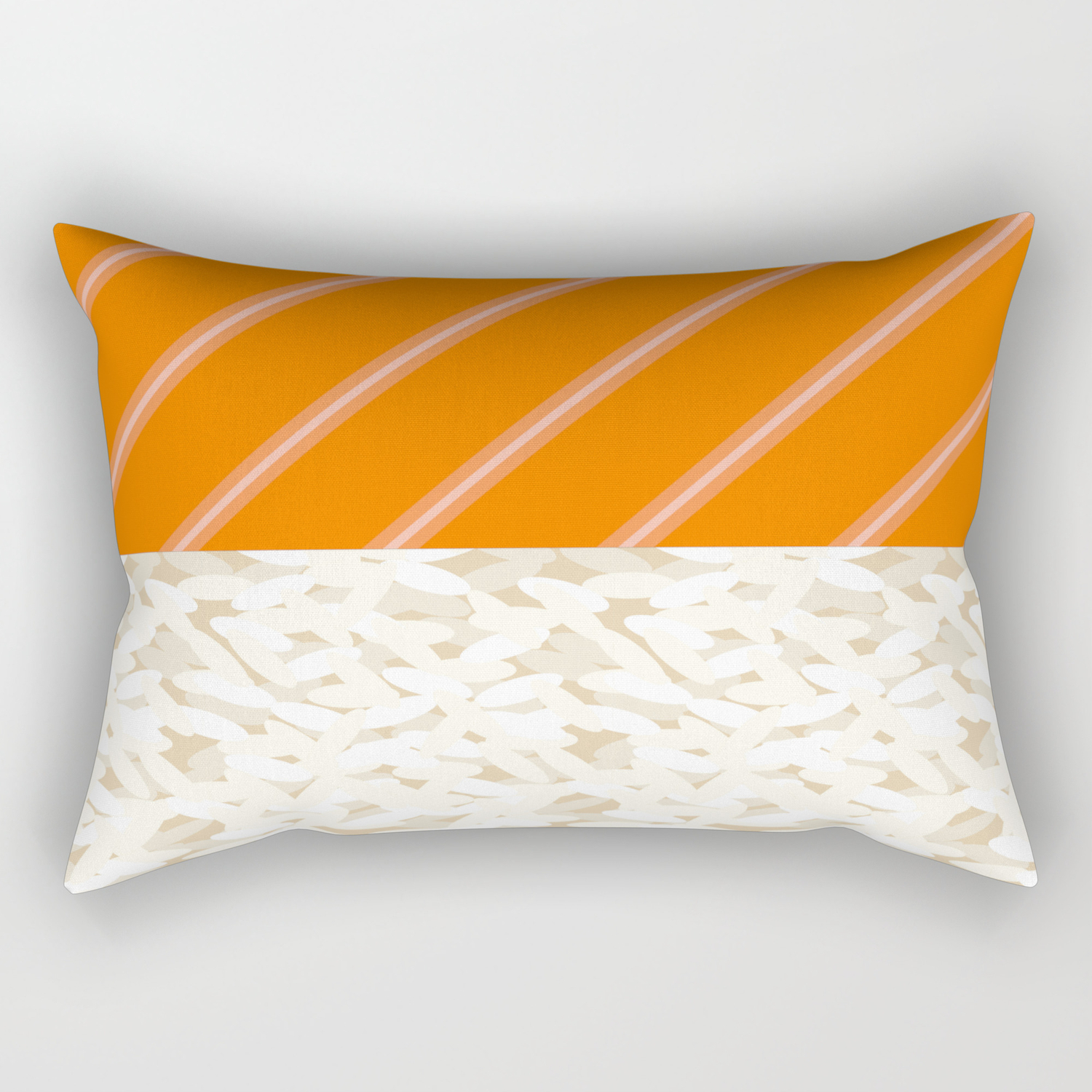 salmon sushi pillow