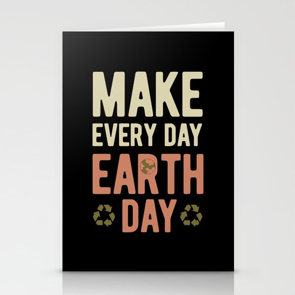 Earth Day Stationery Cards
