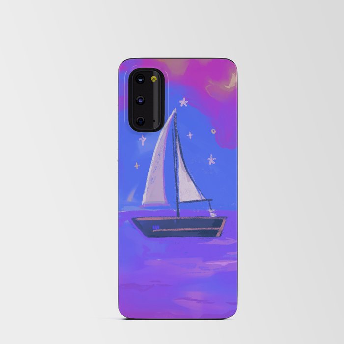 Blue Boat Android Card Case