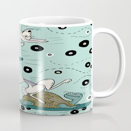 tortoise and the hare skater style Coffee Mug