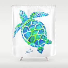 Sea turtle Shower Curtain