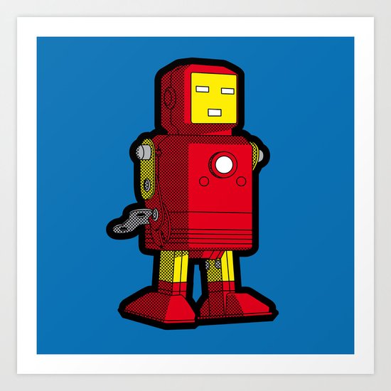 Iron Toy Art Print