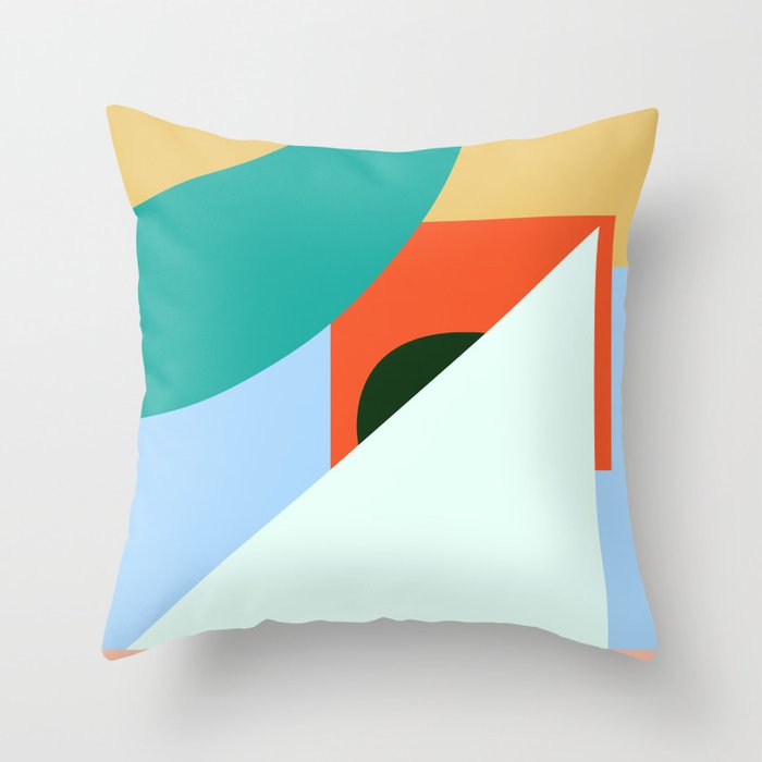 IN AND OUT No.1 Throw Pillow