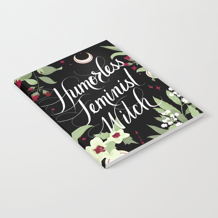 Humorless Feminist Witch Notebook