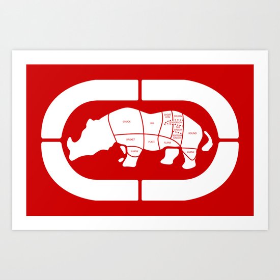 choice cuts. Art Print