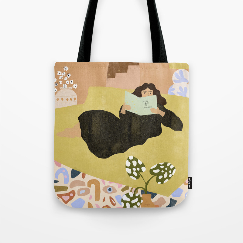 bags with cartoon of yourself