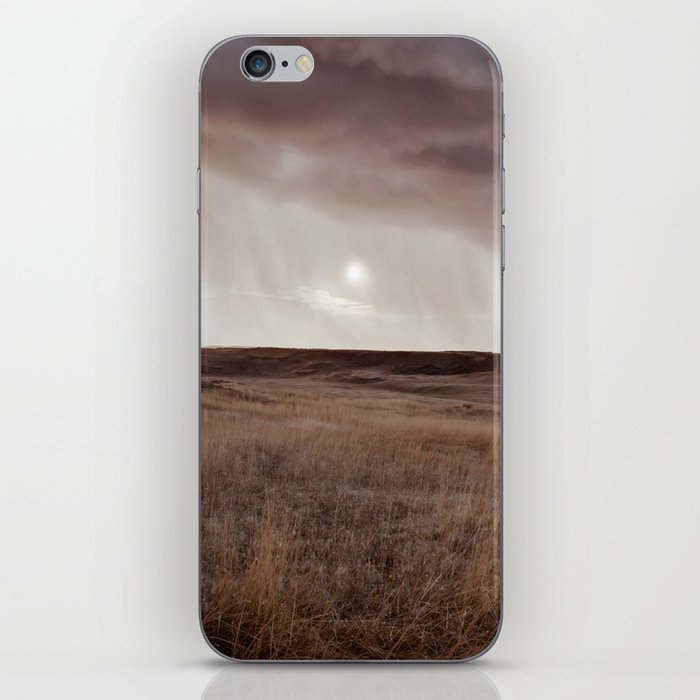 Storm over the Plains iPhone Skin
