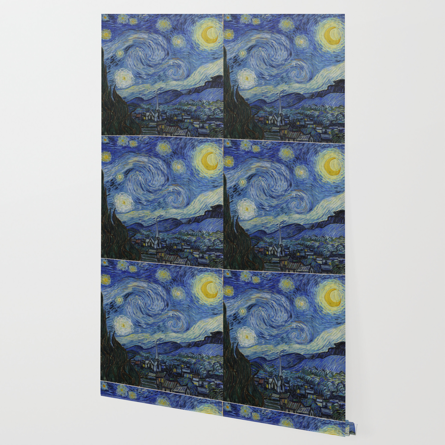 The Starry Night By Vincent Van Gogh Wallpaper By Constantchaos Society6 Tons of awesome van gogh wallpapers to download for free. society6