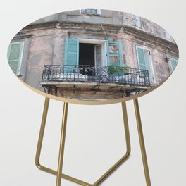 New Orleans French Quarter Balcony Side Table