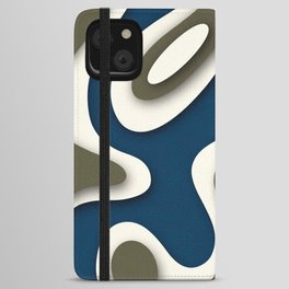 Geometric color mountain 20 iPhone Wallet Case