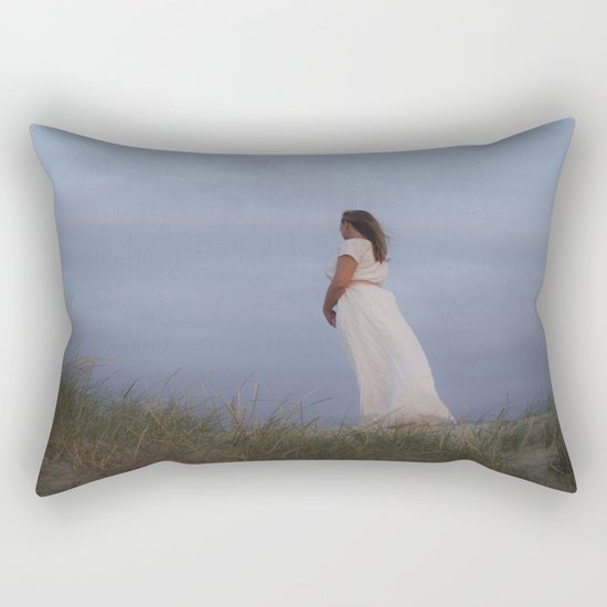 Sunset in the dunes II Rectangular Pillow