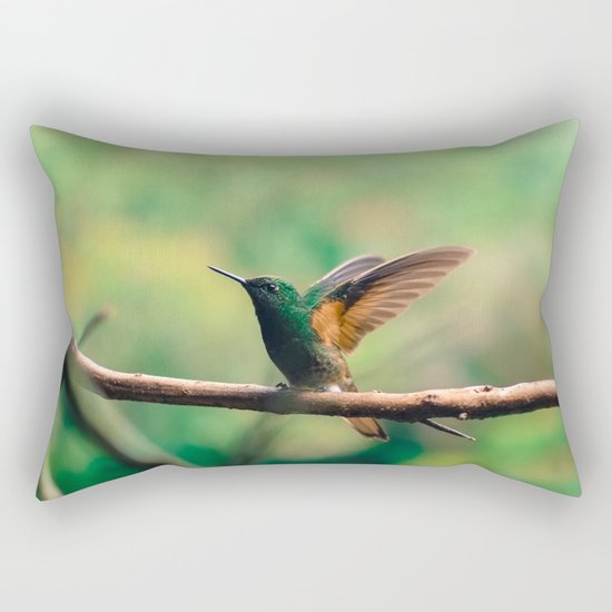 Hummingbird Rectangular Pillow