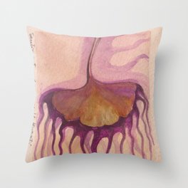 Sentimento a tentacoli fluttuanti Throw Pillow