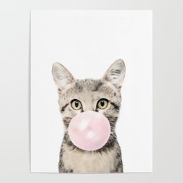 Cat Bubblegum  Poster