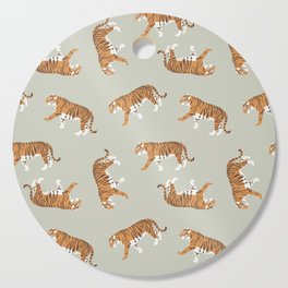 Tiger Trendy Flat Graphic Design Cutting Board