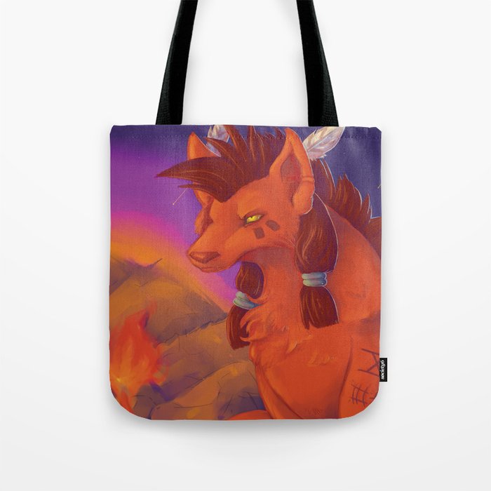 Red XIII Tote Bag