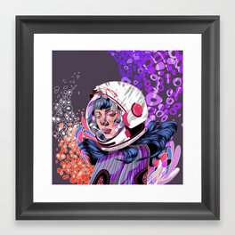 Astro Pop Framed Art Print