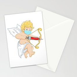 Valentines Day Masked Cupid Funny Velentine Gift Idea For Wmen & Men Stationery Card