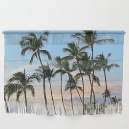 Tropical Hawaii Beach Sunset Wall Hanging