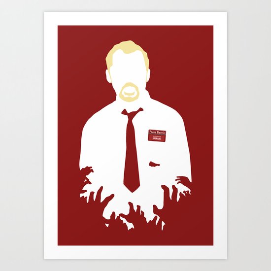 You've Got Red On You Art Print