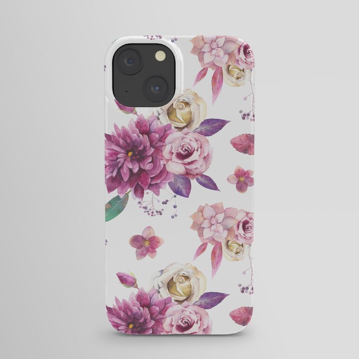 Succulent Rose iPhone Case