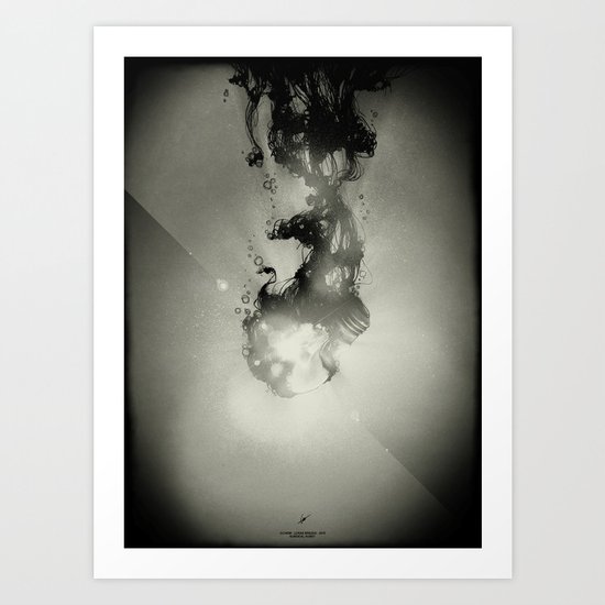 Black&White Idea Art Print