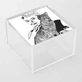The cat Acrylic Box