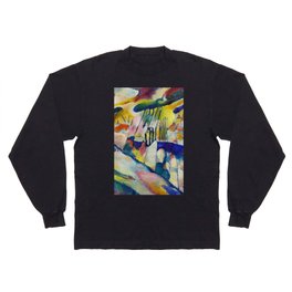 Wassily Kandinsky Landscape with Rain Long Sleeve T-shirt
