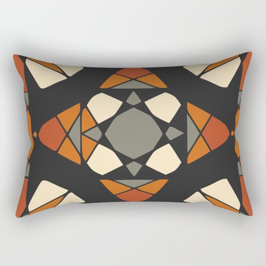 Mandala #1 Rectangular Pillow