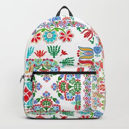 Rainbow Bukhara Pattern  Backpack