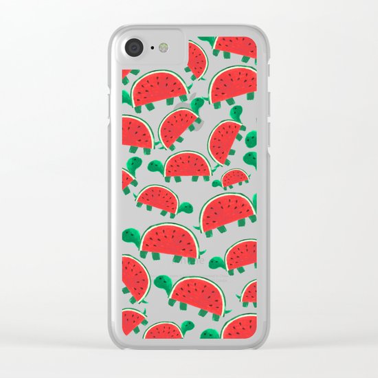 Slow Day Clear iPhone Case